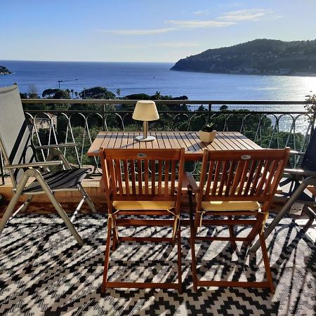 Vintage Flat On Villefranche Bay - Free Car Park Exteriör bild